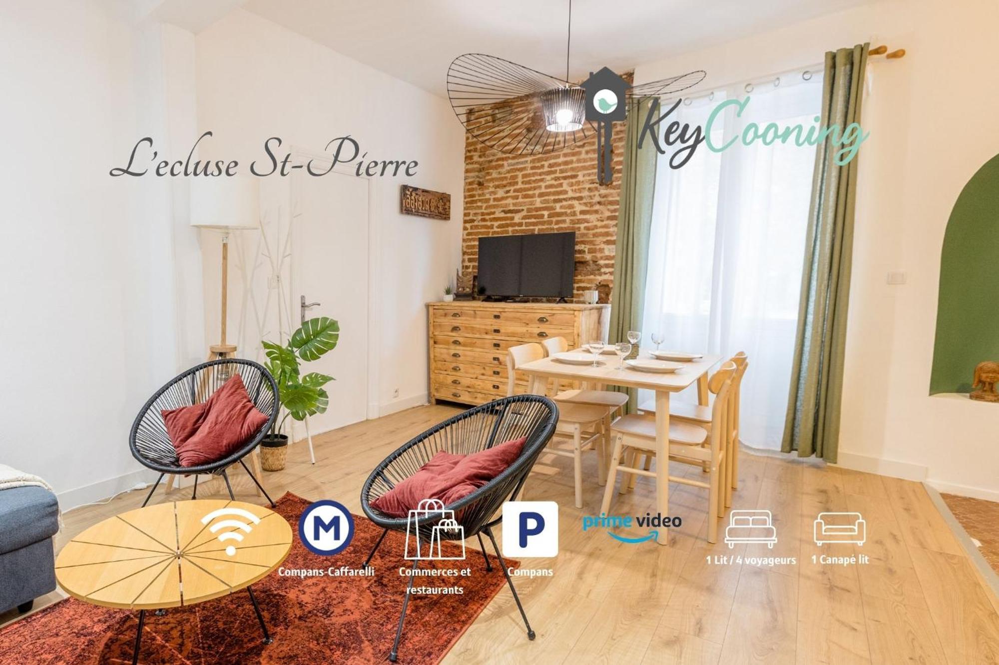 L'Ecluse St-Pierre Apartment ตูลูส ภายนอก รูปภาพ